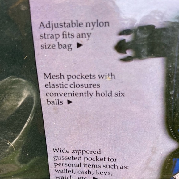 HALF MOON BAY GOLF PRIVATE CADDY - CADDY ORGANIZER NEW! - Picture 7 of 8